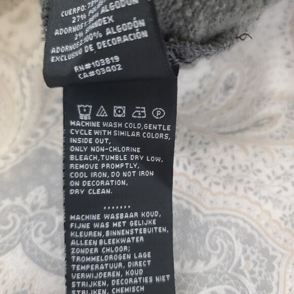 Harley Davidson men's oil can Hoodie zip sweatshirt gray Size 2XL - Picture 7 of 9